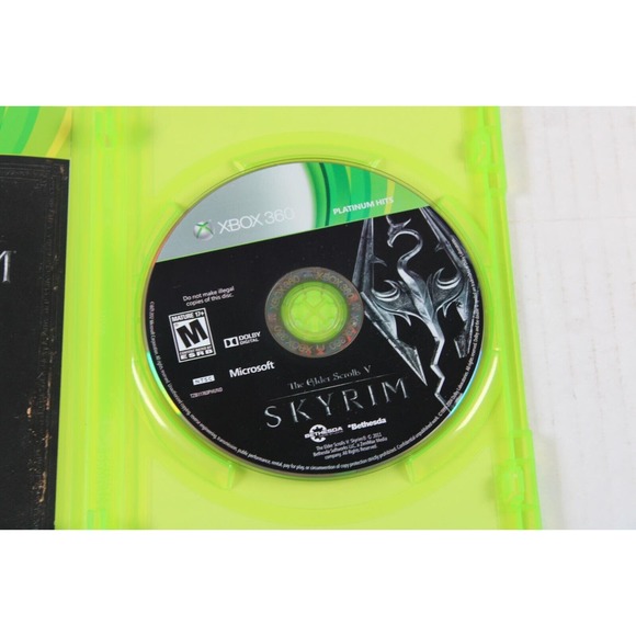 The Elder Scrolls V: Skyrim (Microsoft Xbox 360, 2011) Authentic, tested/works - Picture 5 of 8